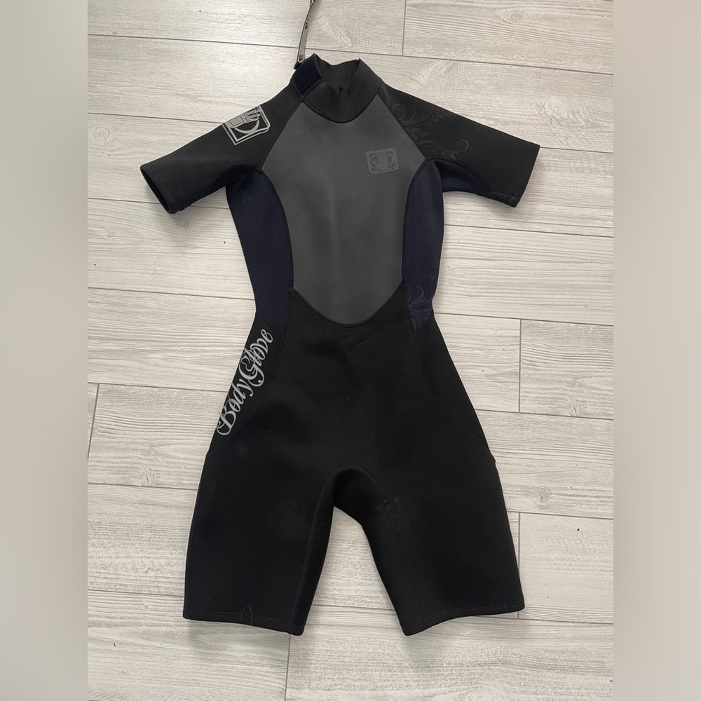 Body Glove Pro Shorty Wetsuit Black & Grey Size M (7/8)